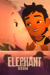 Un éléphant à la maison