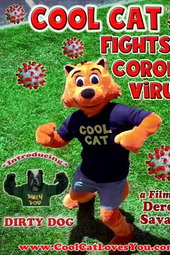 Cool Cat Fights Coronavirus