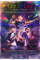 Coldplay live broadcast from Buenos Aires