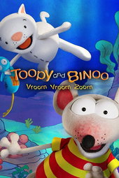 Toupie et Binou Vroum Vroum Zoum
