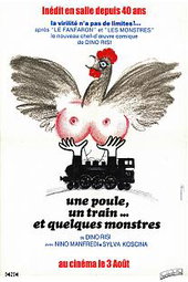 Une poule, un train... et quelques monstres