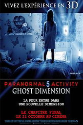 Paranormal Activity 5 : Ghost Dimension