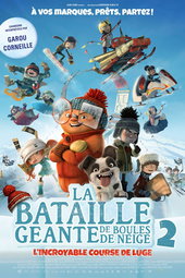 La Bataille Géante De Boules De Neige 2, l'Incroyable Course De Luge