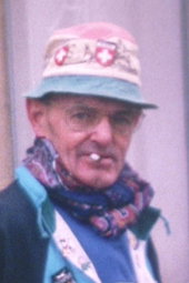 André Robillard, en compagnie